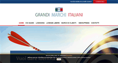 Desktop Screenshot of grandimarchiitaliani.com