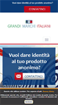 Mobile Screenshot of grandimarchiitaliani.com